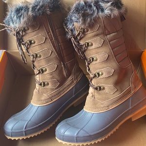Women winter boots size 8 brand new with box